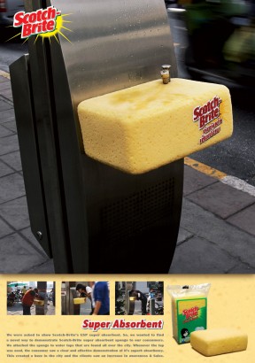 Scotch Brite, súper absorbente