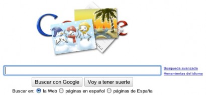 Navidad en Google