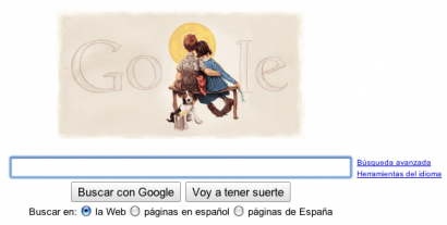 Google rinde su homenaje a Norman Rockwell