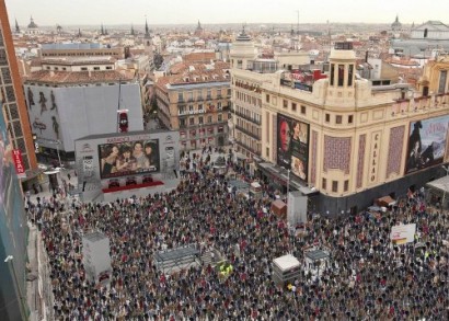 Karaoke gigante en Callao