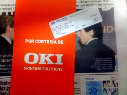 OKI nos regala la prensa