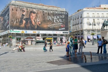Terrorífico Street Marketing de Resident Evil